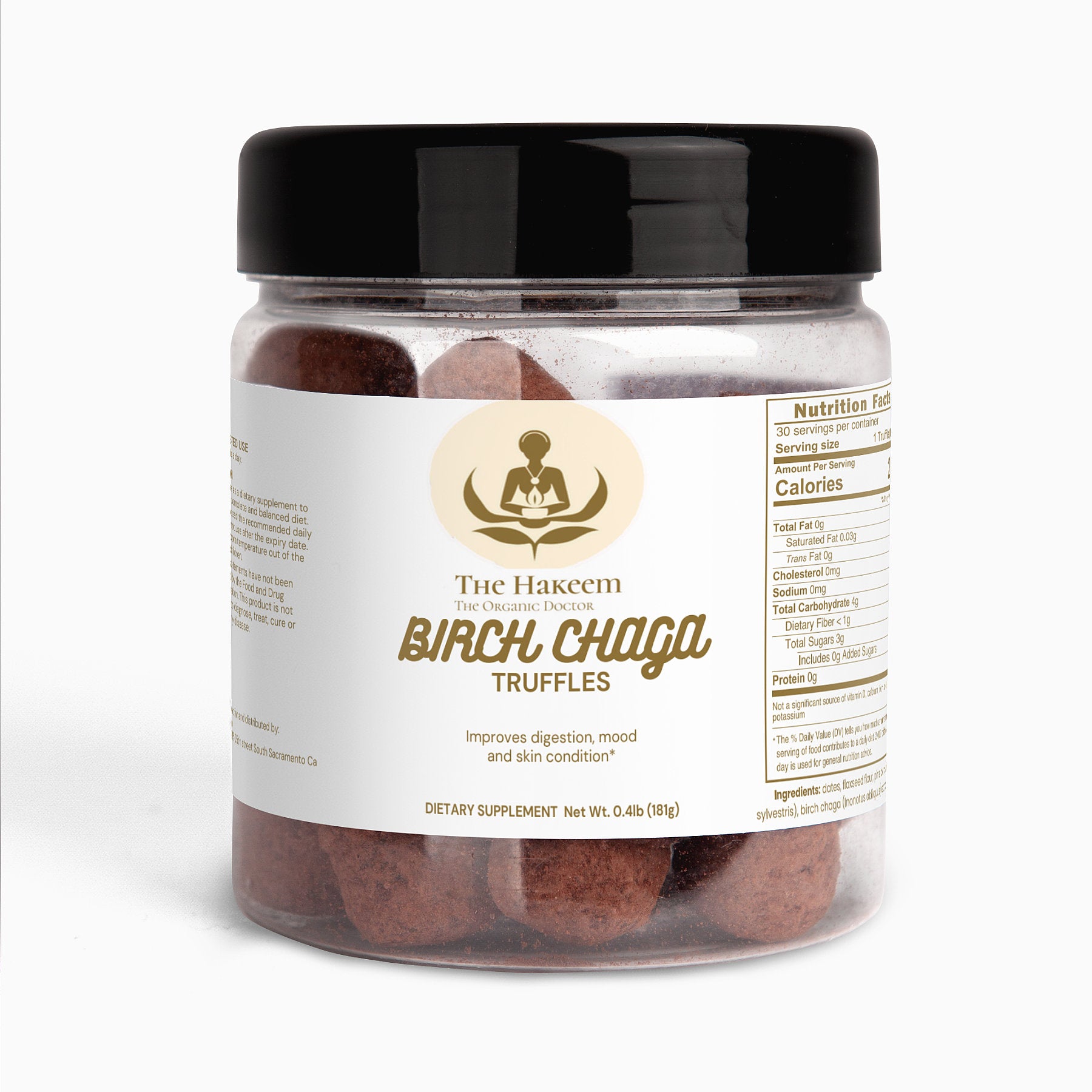 The Hakeem's Birch Chaga Truffles