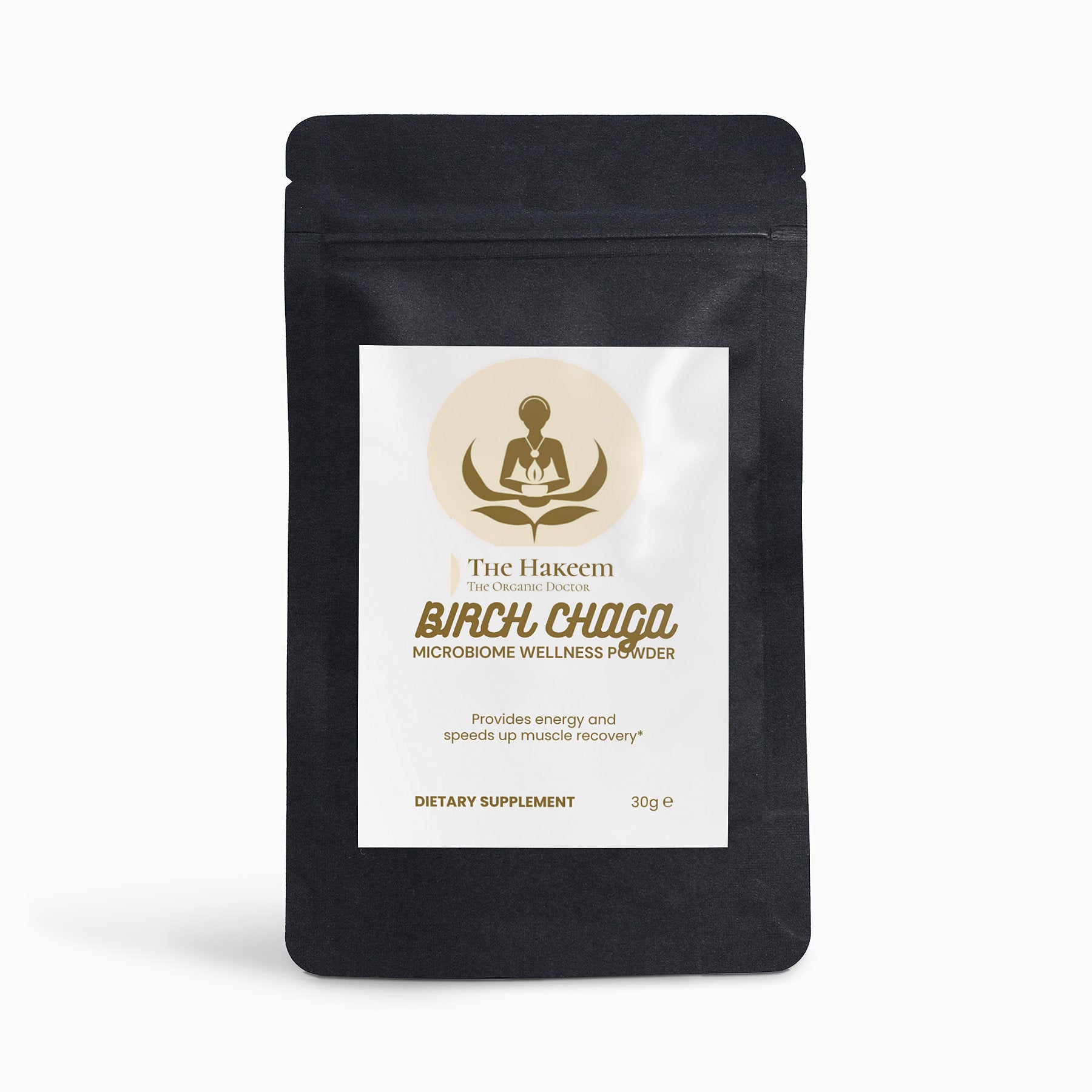 The Hakeem's Birch Chaga Microbiome Wellness Powder