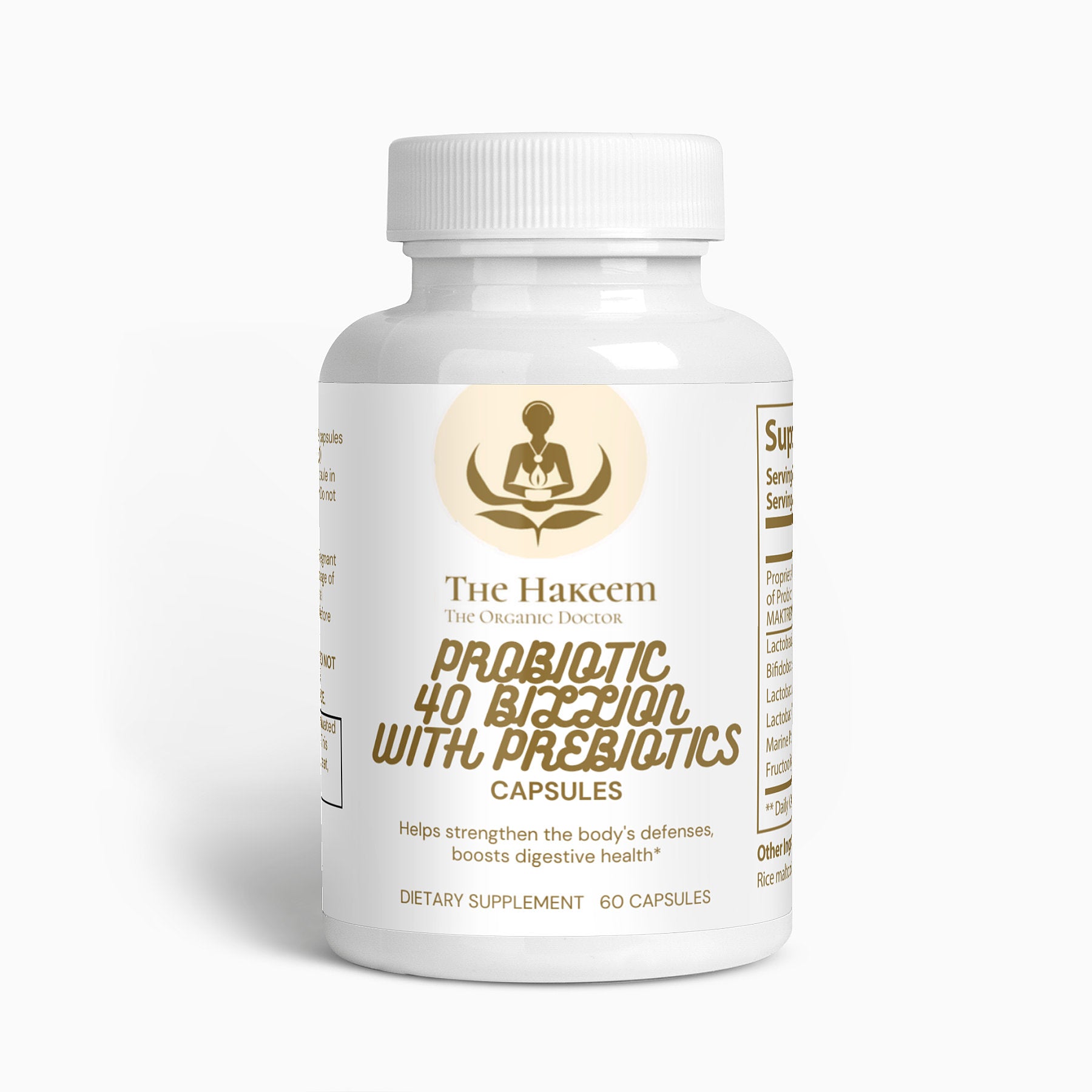 The Hakeem's Probiotic 40 Billion with Prebiotics